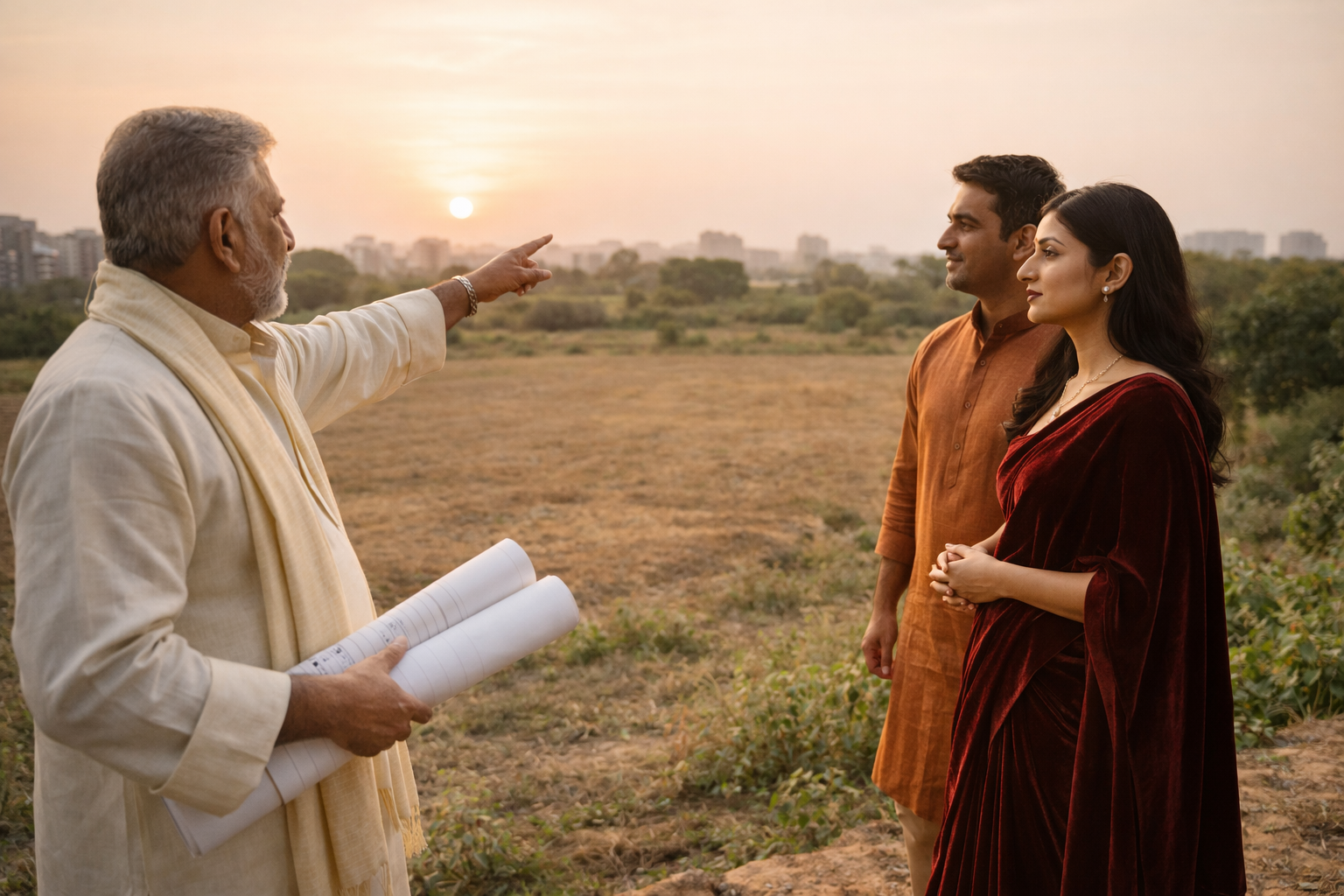 प्लॉट निवड